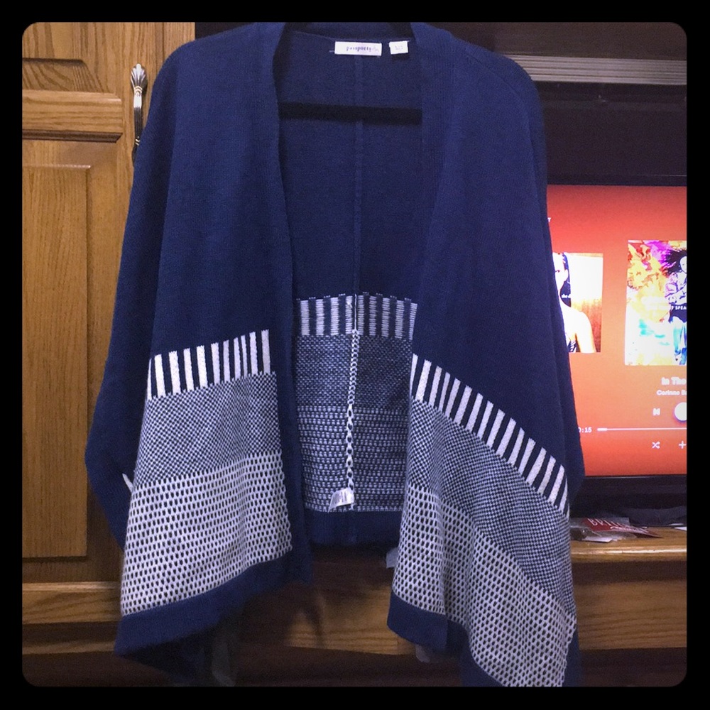 Sweater kimono